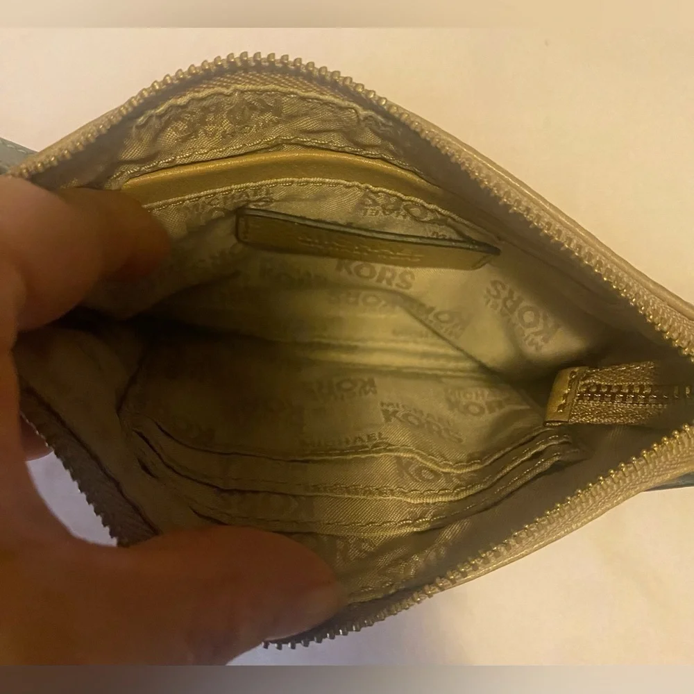 Michael Kors Gold Wristlet